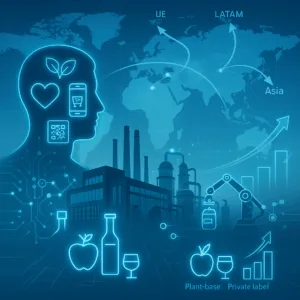 Estrategias de internacionalización en alimentación y bebidas.